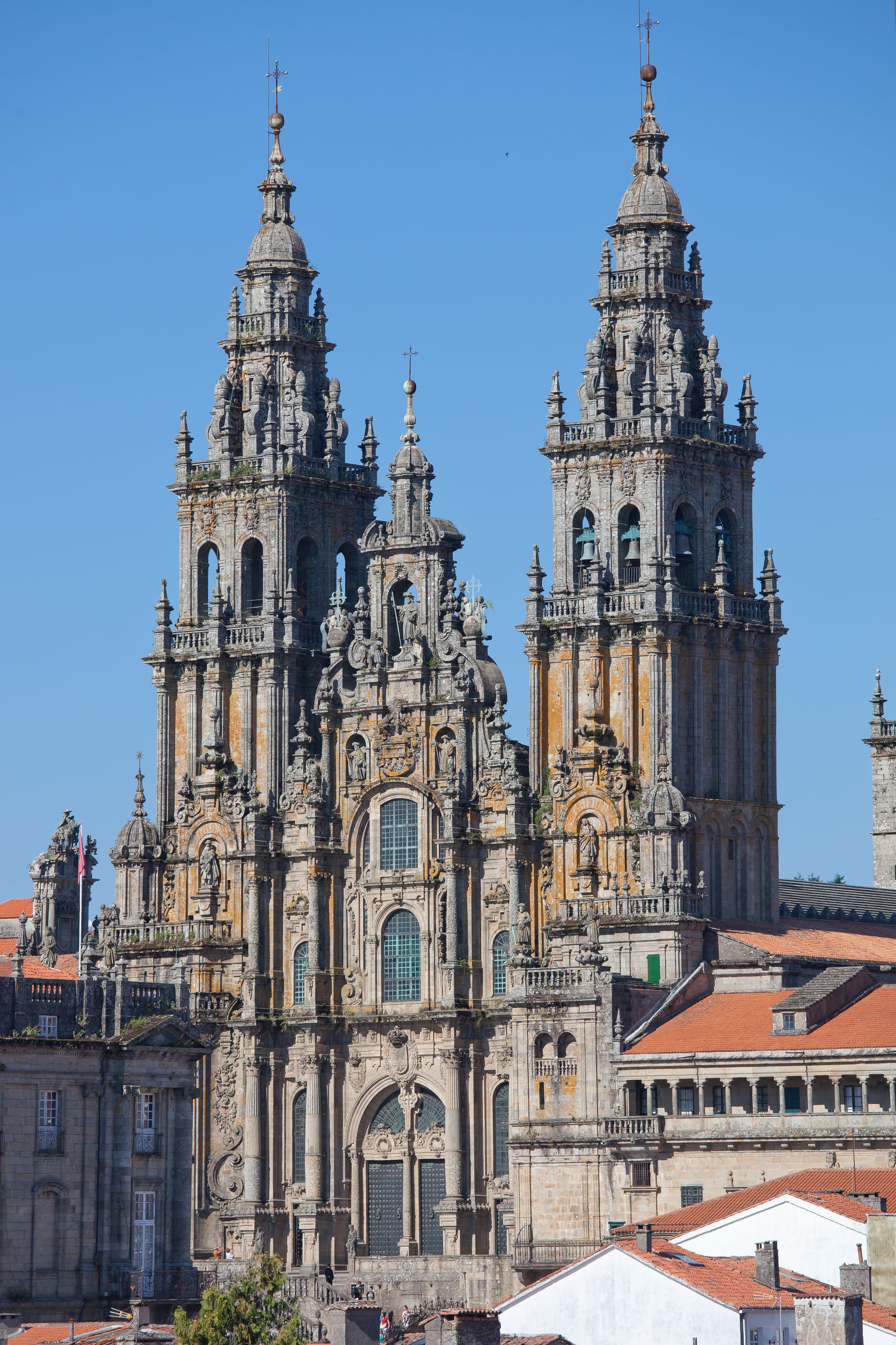 Santiago cathedral and Tower of Hercules — two Galician icons