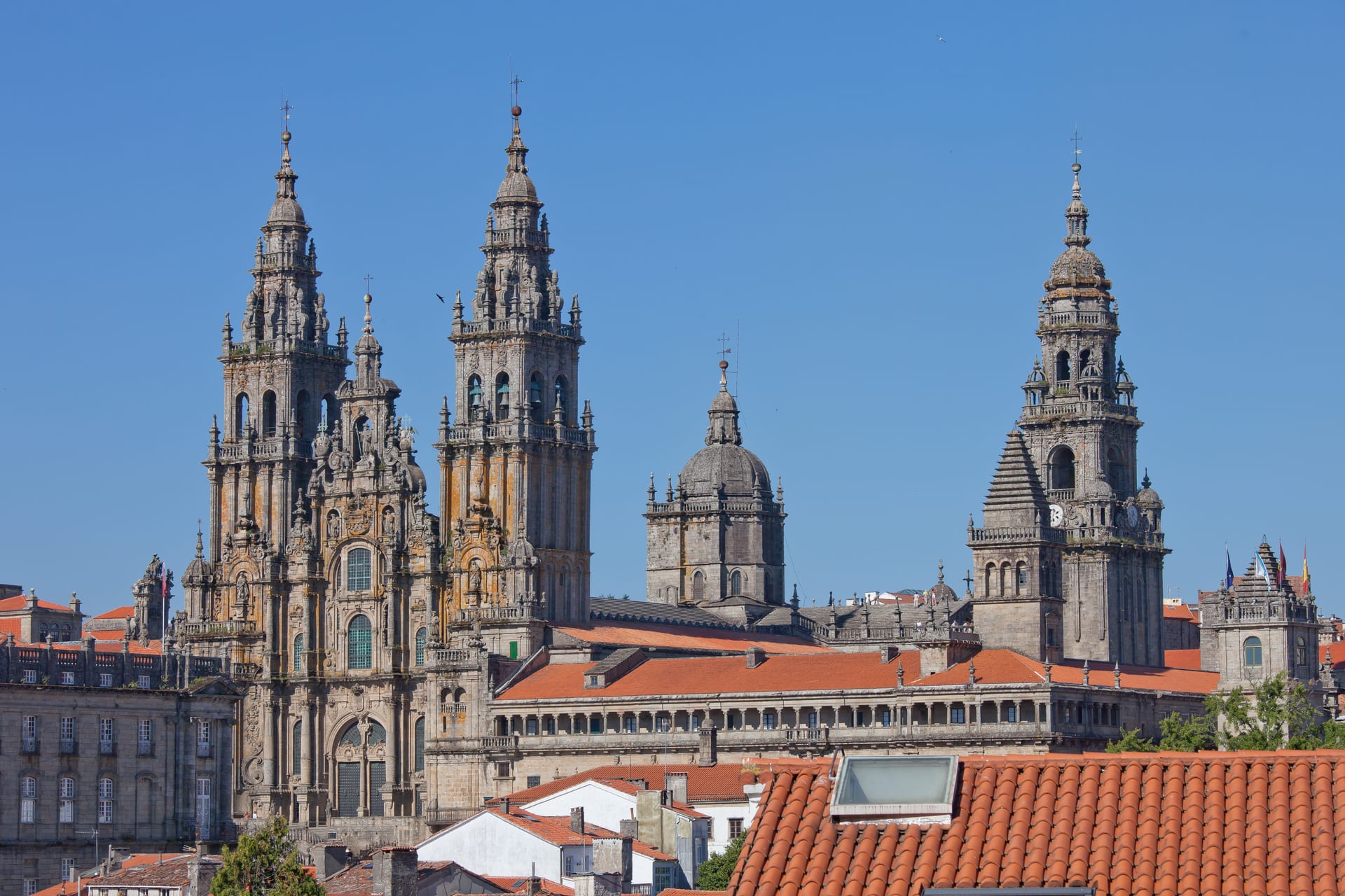 Santiago de Compostela cathedral and pilgrim square